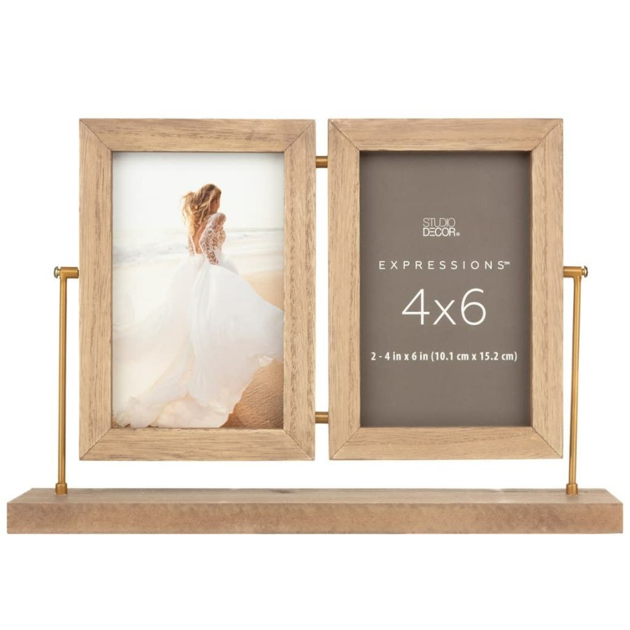 Frames * | Brand New 2 Opening 4 X 6 Swivel Frame, Expressions By Studio Decor By Studio Decor