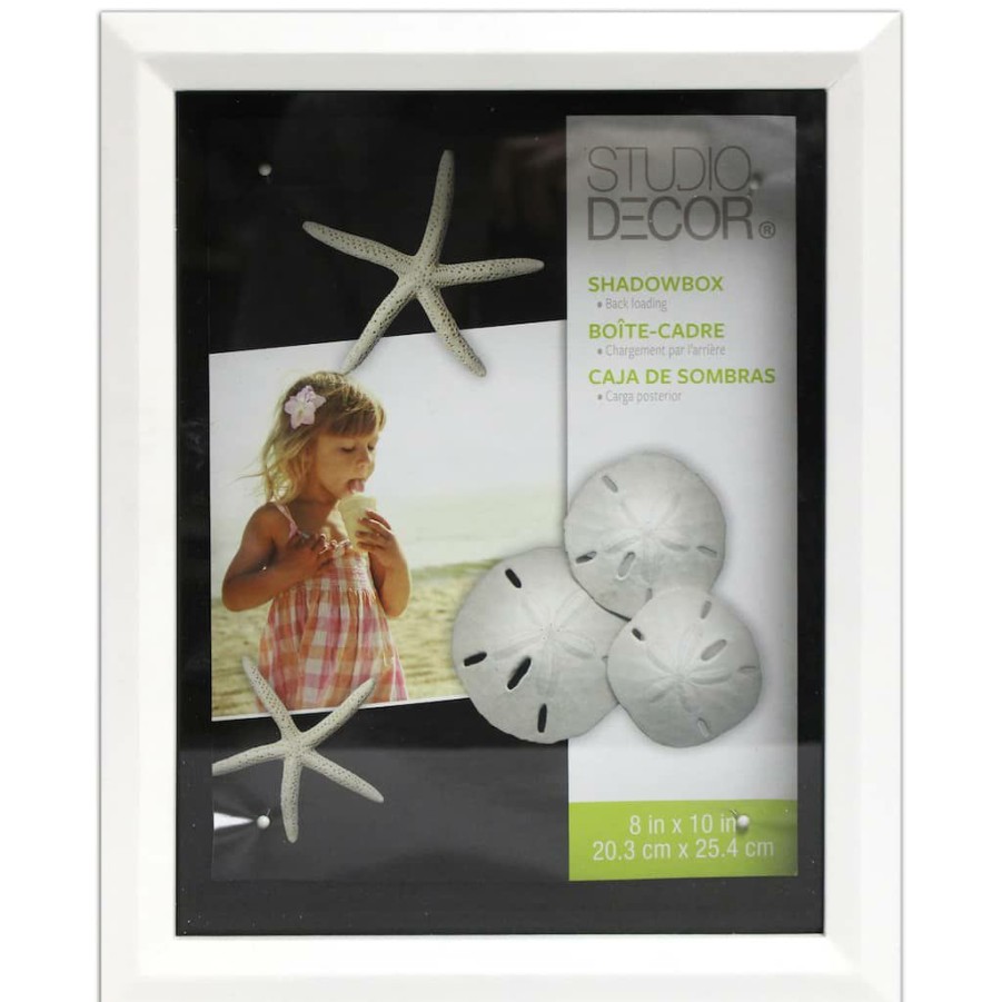 Frames * | Budget 12 Pack: White 8 X 10 Shadow Box By Studio Decor By Studio Decor