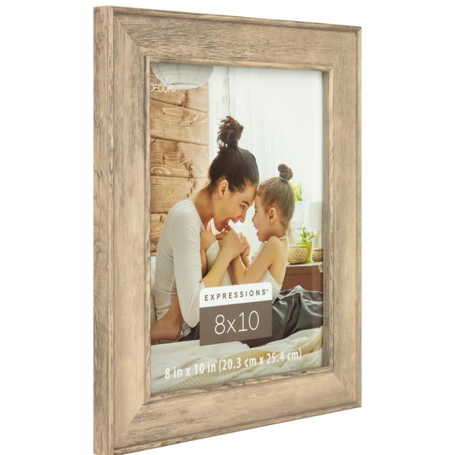 Frames * | Deals 12 Pack: Light Gray Wood Grain Frame, Expressions By Studio Decor By Studio Decor