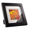 Frames * | Discount 8 Pack: Black 5 X 5 Gallery Frame With Double Mat By Studio Decor By Studio Decor