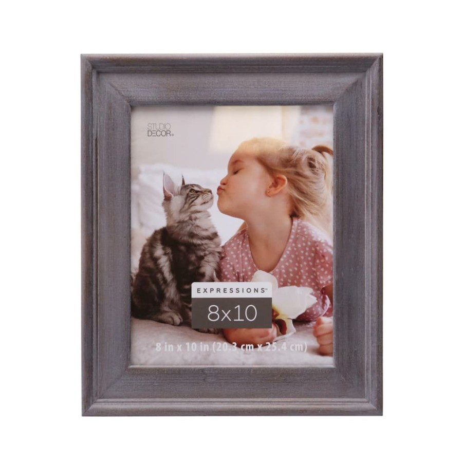 Frames * | Best Deal 12 Pack: Gray Metro 8 X 10 Frame, Expressions By Studio Decor By Studio Decor