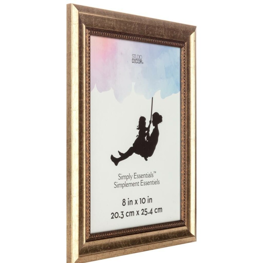 Frames * | Budget 12 Pack: Ornate Frame, Simply Essentials By Studio Decor By Studio Decor Champagne