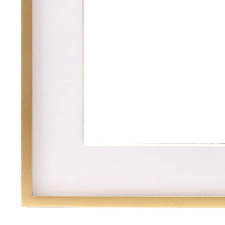 Frames * | Best Reviews Of 12 Pack: Gold Sydney Frame With Mat, Expressions By Studio Decor By Studio Decor