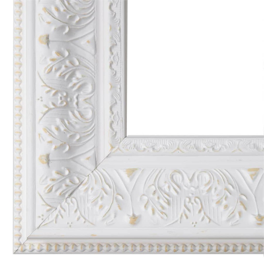 Frames * | Hot Sale 6 Pack: Whitewashed Wide 16 X 20 Open Back Frame By Studio Decor By Studio Decor