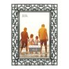 Frames * | Brand New 12 Pack: Pewter Hearts 4 X 6 Jeweled Frame, Expressions By Studio Decor By Studio Decor