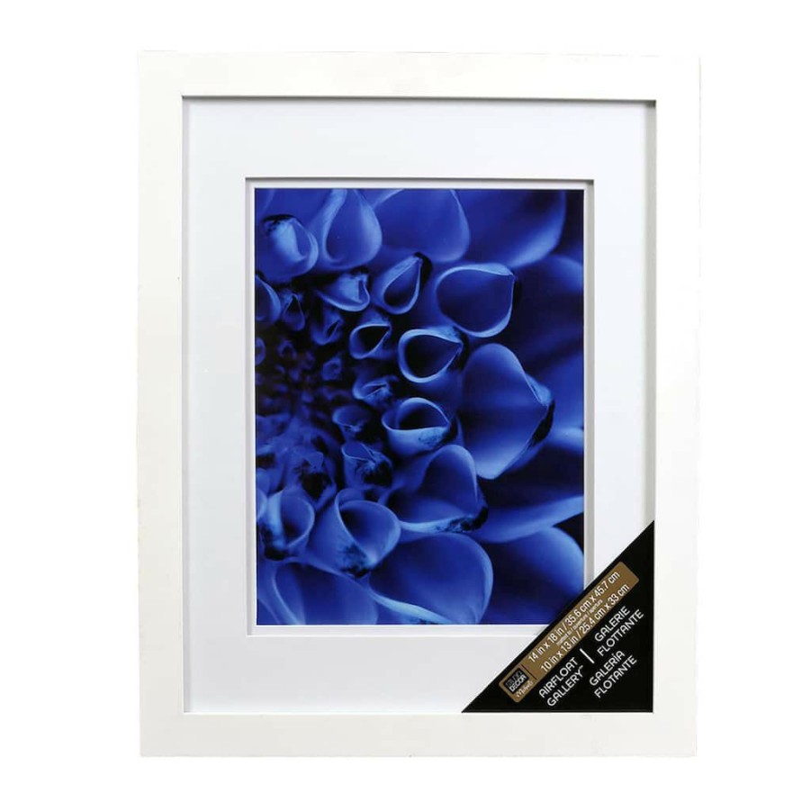 Frames * | Promo Gallery Wall Frame With Double Mat By Studio Decor By Studio Decor White