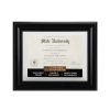 Frames * | Budget Black 11 X 14 Document Float Frame By Studio Decor By Studio Decor