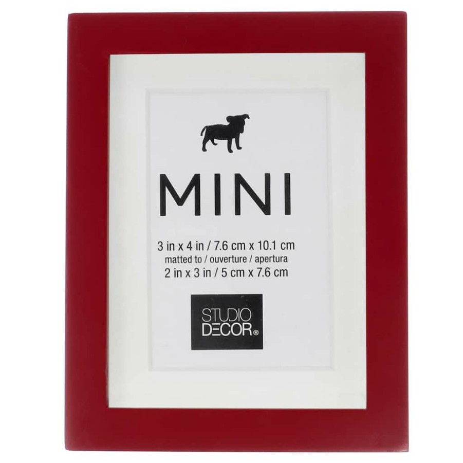 Frames * | Flash Sale Mini Frame With Mat By Studio Decor By Studio Decor