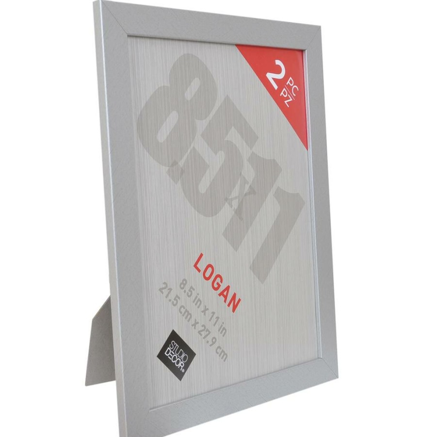 Frames * | Best Sale 12 Packs: 2 Ct. (24 Total) Tabletop Frames, Logan By Studio Decor By Studio Decor Silver