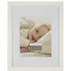 Frames * | Cheapest White Wooden 11 X 14 Frame With Mat, Home By Studio Decor By Studio Decor