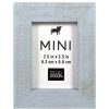 Frames * | New 24 Pack: Blue Wash 2.5 X 3.5 Mini Frame By Studio Decor By Studio Decor