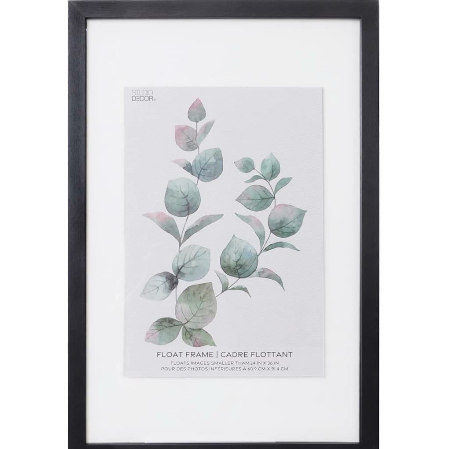 Frames * | Best Sale 6 Pack: Black 24 X 36 Float Frame By Studio Decor By Studio Decor