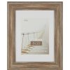 Frames * | Cheapest Rustic Brown 8 X 10 Frame With Mat, Home Collection By Studio Decor By Studio Decor