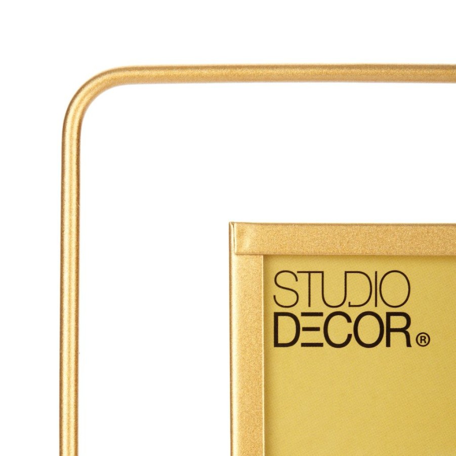 Frames * | Buy Gold Metal Outline Picture Frame By Studio Decor By Studio Decor