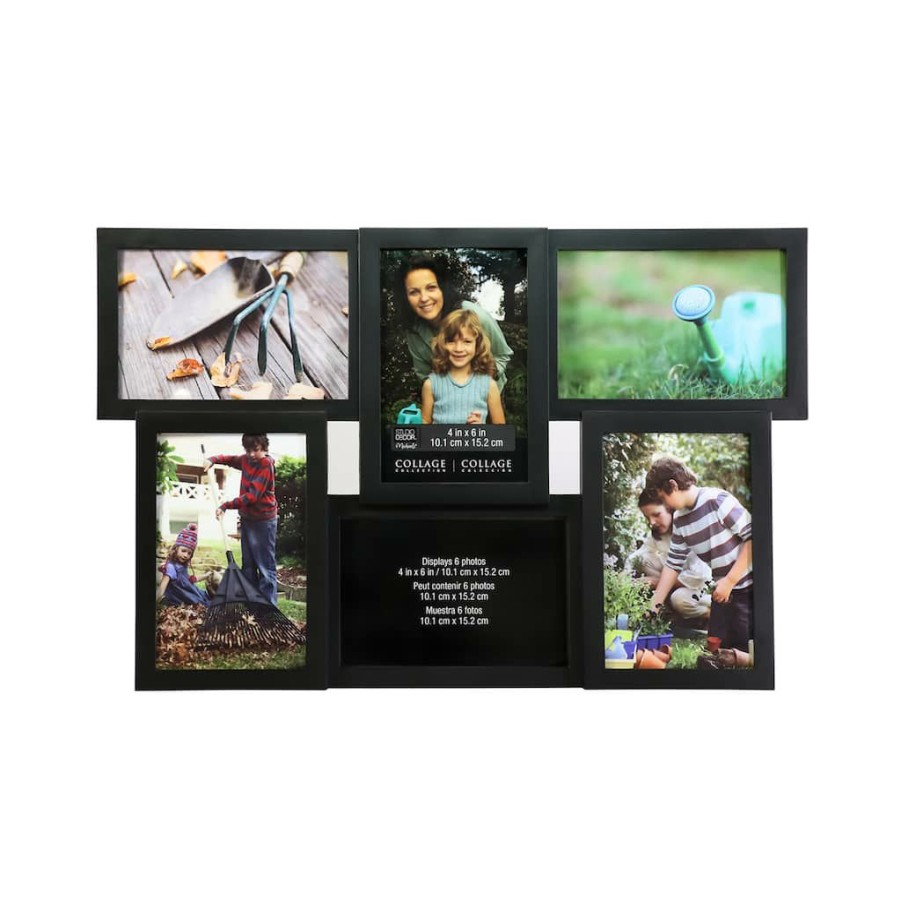 Frames * | Wholesale 12 Pack: 6-Opening Collage Frame, 4 X 6 By Studio Decor By Studio Decor