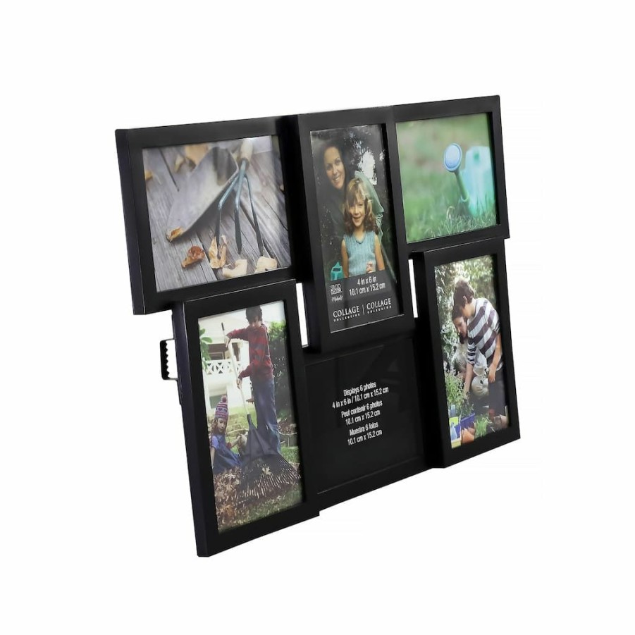 Frames * | Wholesale 12 Pack: 6-Opening Collage Frame, 4 X 6 By Studio Decor By Studio Decor