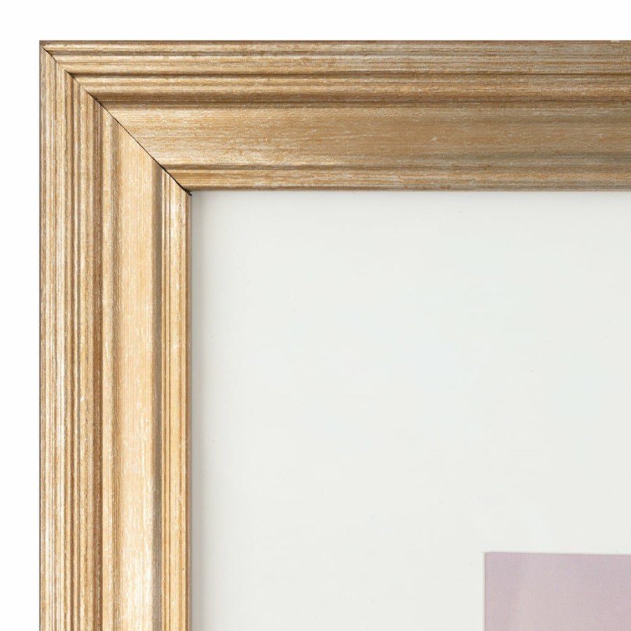 Frames * | Cheapest 8 Pack: Gold Narrow 8 X 10 With Mat Frame, Aspect By Studio Decor By Studio Decor