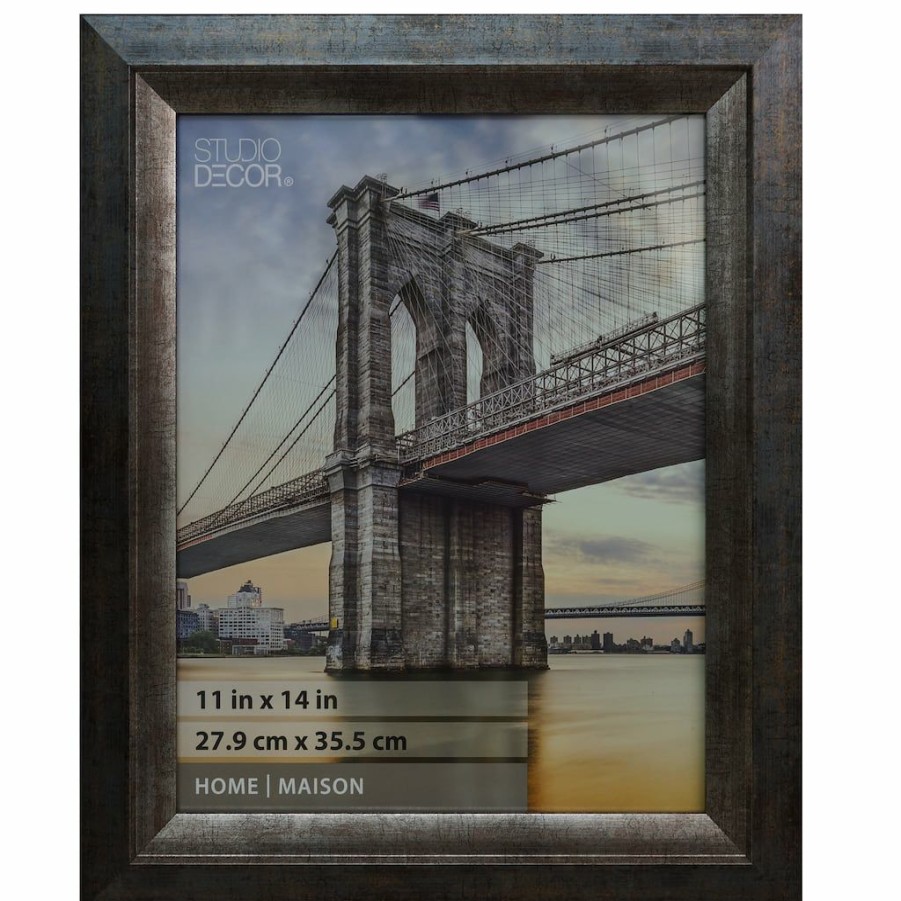 Frames * | Top 10 8 Pack: Metallic Two-Tone 11 X 14 Frame, Home By Studio Decor By Studio Decor