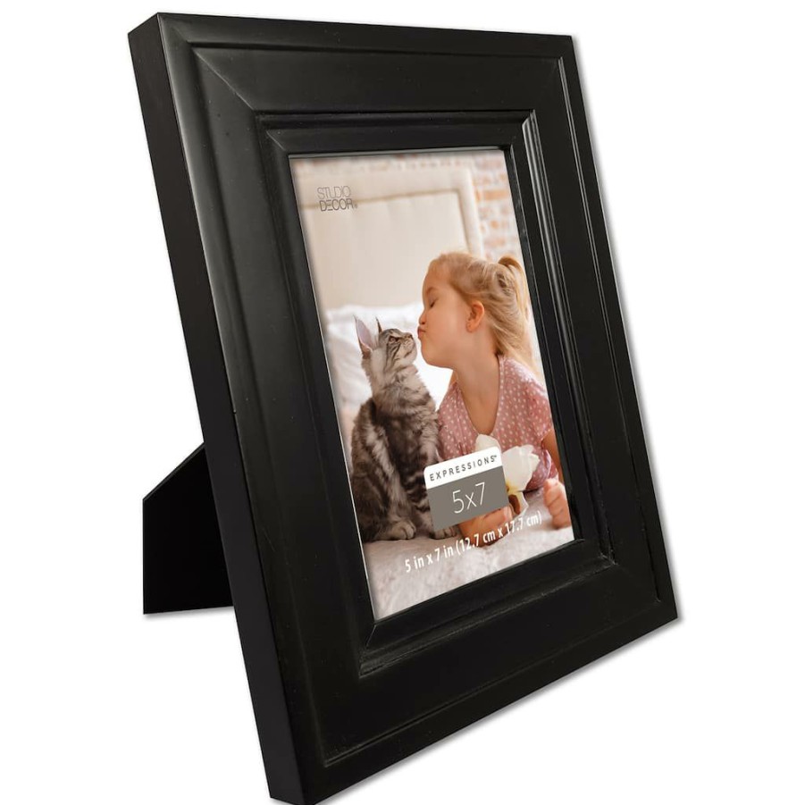 Frames * | Cheapest Beveled Frame, Expressions By Studio Decor By Studio Decor Black