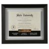 Frames * | Wholesale 6 Pack: Black 11 X 14 Document Float Frame By Studio Decor By Studio Decor