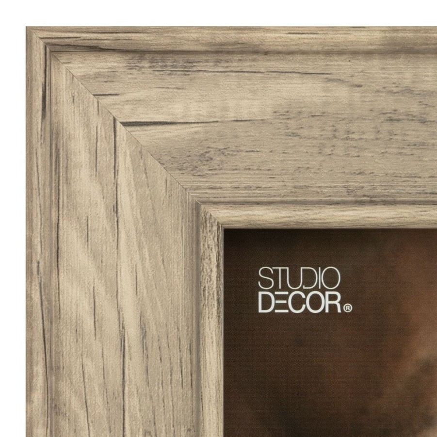 Frames * | Wholesale 12 Pack: Light Gray Wood Grain Frame, Expressions By Studio Decor By Studio Decor