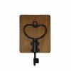 Home & Decor * | Cheapest Black & Brown Wooden Wall Hook By Studio Decor By Studio Decor