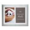 Frames * | Cheapest 12 Pack: 2 Opening Silver 4 X 6 Collage Frame, Expressions By Studio Decor By Studio Decor