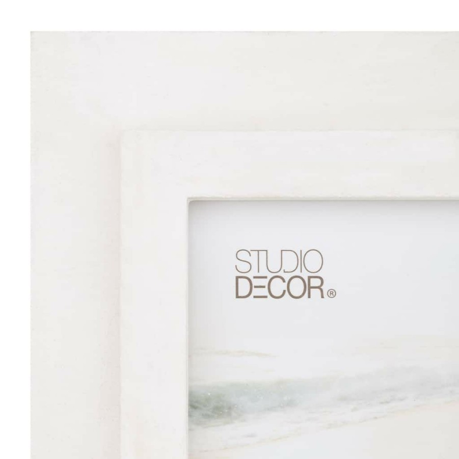 Frames * | Buy White Dangle Hearts 4 X 6 Frame, Expressions By Studio Decor By Studio Decor