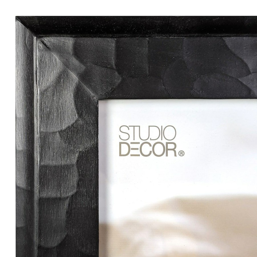 Frames * | Discount 6 Pack: Hammered Frame, Home By Studio Decor By Studio Decor Black