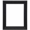 Frames * | Outlet Wide Black Washed Open Back Frame, 16 X 20 By Studio Decor By Studio Decor