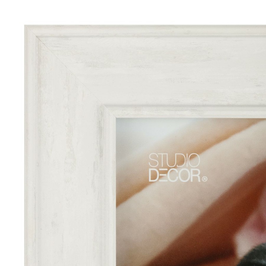 Frames * | Coupon Whitewashed Inner & Outer Lip 8 X 10 Frame, Expressions By Studio Decor By Studio Decor