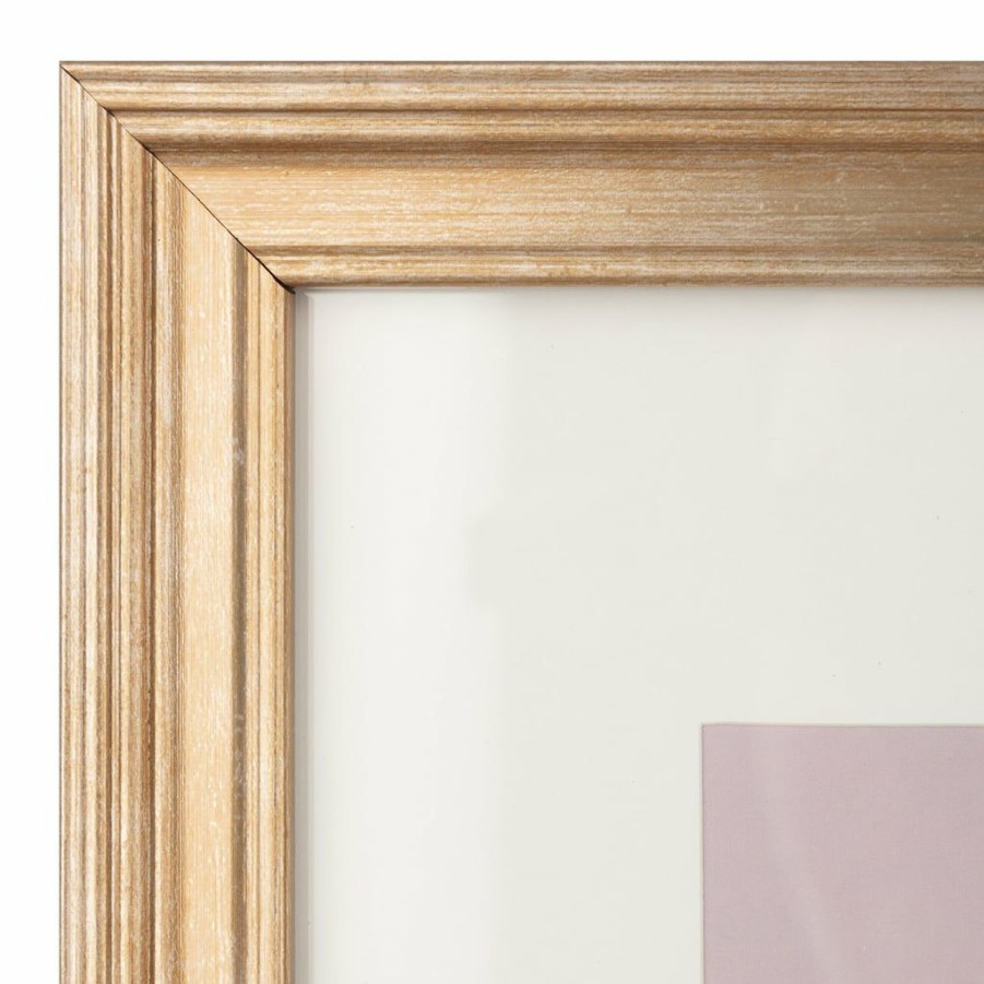 Frames * | Best Pirce 12 Pack: Gold Narrow 5 X 7 With Mat Frame, Aspect By Studio Decor By Studio Decor