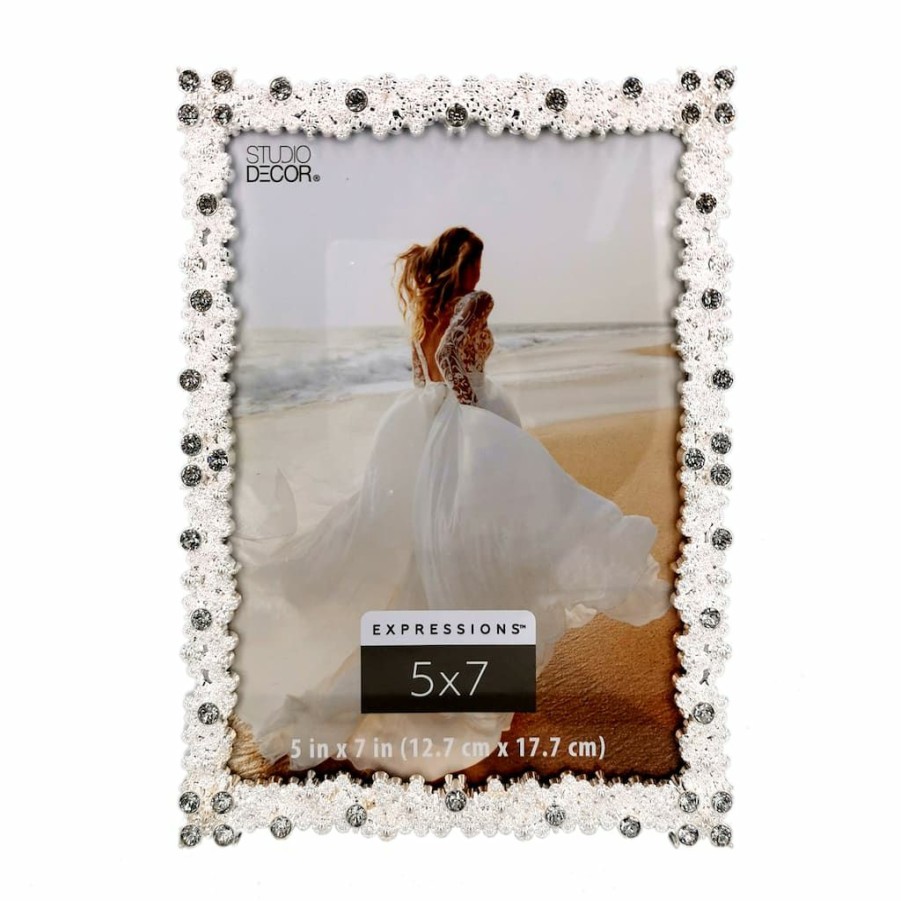 Frames * | Best Deal 12 Pack: Celestial Jeweled 5 X 7 Frame, Expressions By Studio Decor By Studio Decor