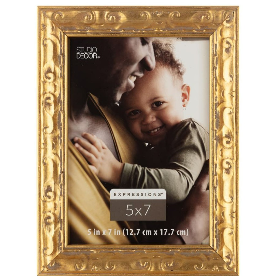 Frames * | Cheapest Ornate Frame, Expressions By Studio Decor By Studio Decor Gold