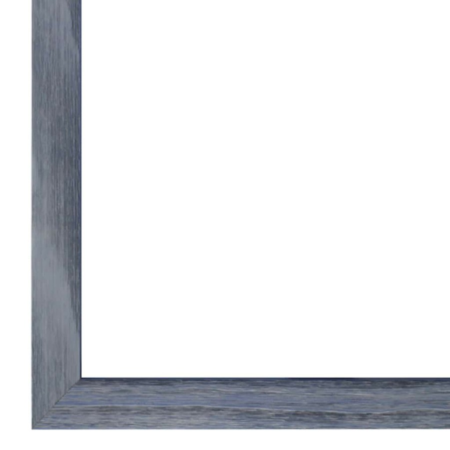 Frames * | Hot Sale Distressed Frame, Home Collection By Studio Decor By Studio Decor Blue