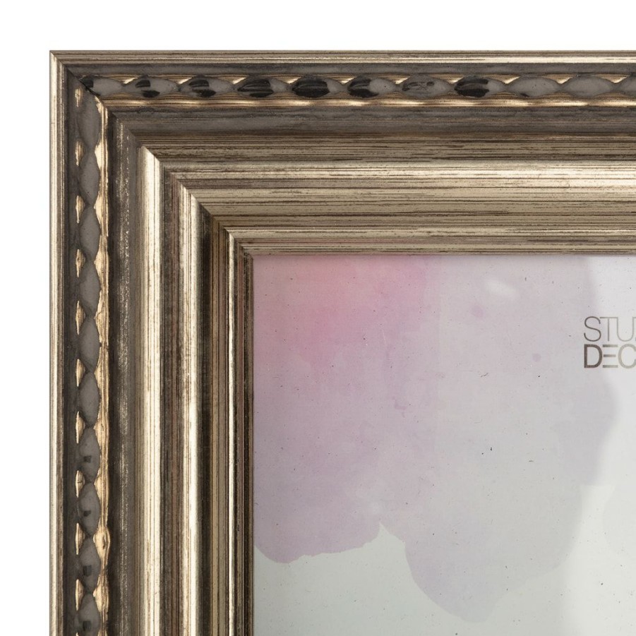 Frames * | Discount 12 Pack: Silver Scallop Edge 4 X 6 Frame, Simply Essentials By Studio Decor By Studio Decor