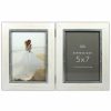 Frames * | Top 10 2 Opening White Hinged 5 X 7 Collage Frame, Expressions By Studio Decor By Studio Decor