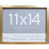 Frames * | Best Sale 2 Pack Gold Fundamentals 11 X 14 Display Case By Studio Decor By Studio Decor