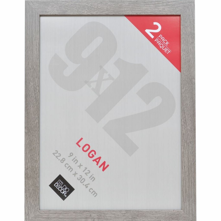 Frames * | Hot Sale 6 Packs: 2 Ct. (12 Total) 9 X 12 Wall Frames, Logan By Studio Decor By Studio Decor