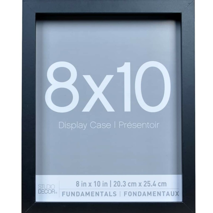 Frames * | Wholesale 3-Pack Black 8 X 10 Shadow Boxes, Fundamentals By Studio Decor By Studio Decor