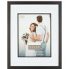 Frames * | Best Reviews Of 6 Pack: Black Studio 11 X 14 Frame With Mat, Home By Studio Decor By Studio Decor