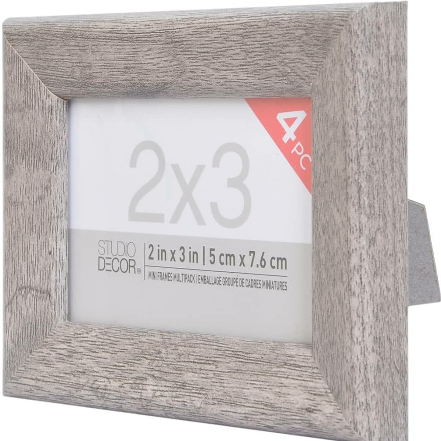 Frames * | Coupon Gray 2 X 3 Frames By Studio Decor By Studio Decor