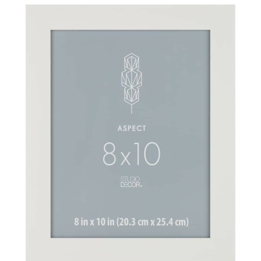 Frames * | Best Deal 12 Pack: White Wide 8 X 10 Frame, Aspect By Studio Decor By Studio Decor