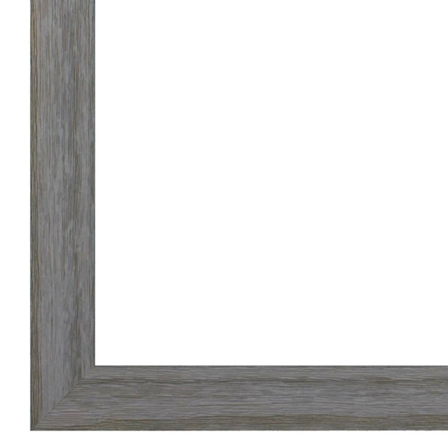 Frames * | Budget Barnwood Frame, Home Collection By Studio Decor By Studio Decor Gray