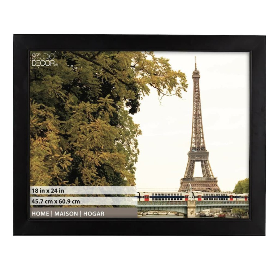 Frames * | Cheap 8 Pack: Black 18 X 24 Studio Frame, Home Collection By Studio Decor By Studio Decor