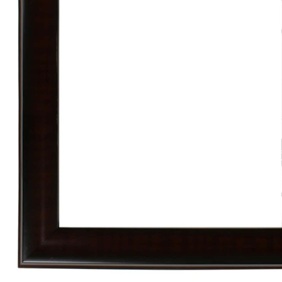 Frames * | Best Pirce Mahogany 6 X 8 Document Frame With Double Mat By Studio Decor By Studio Decor