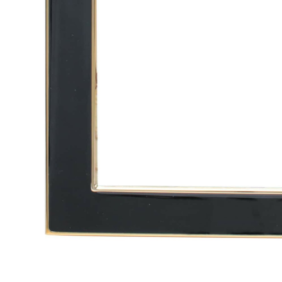 Frames * | Budget Black & Gold Outline 5 X 7 Frame, Expressions By Studio Decor By Studio Decor