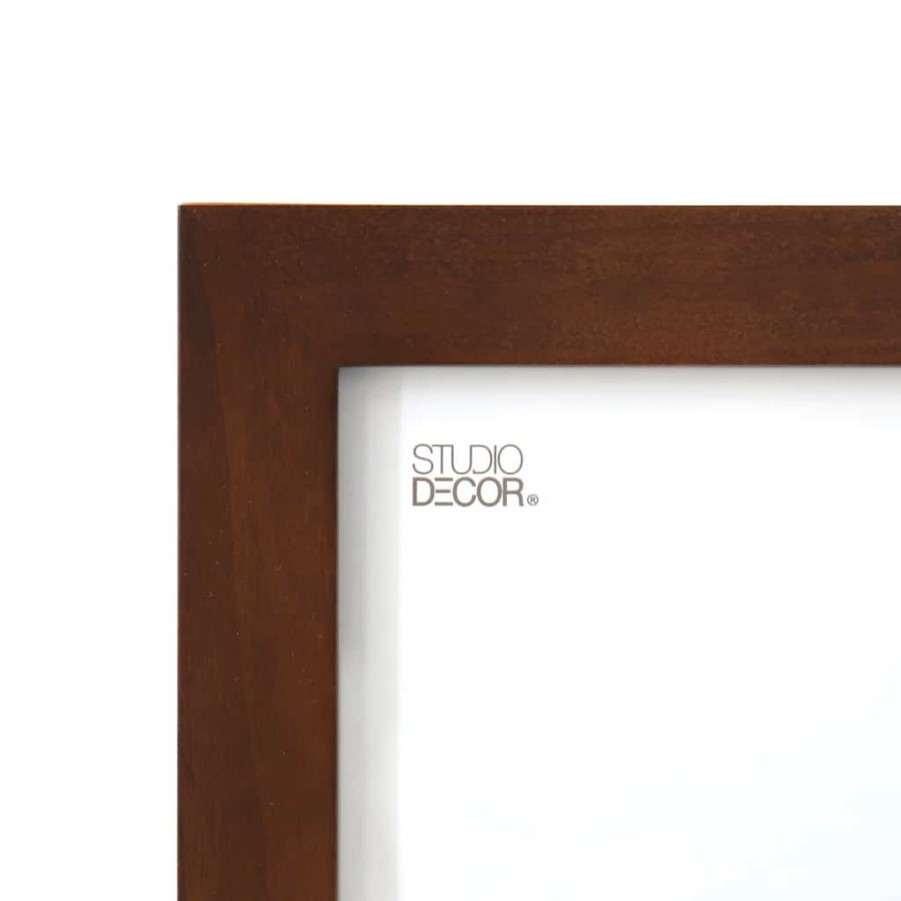 Frames * | Discount Flat Frame, Home Collection By Studio Decor By Studio Decor Espresso