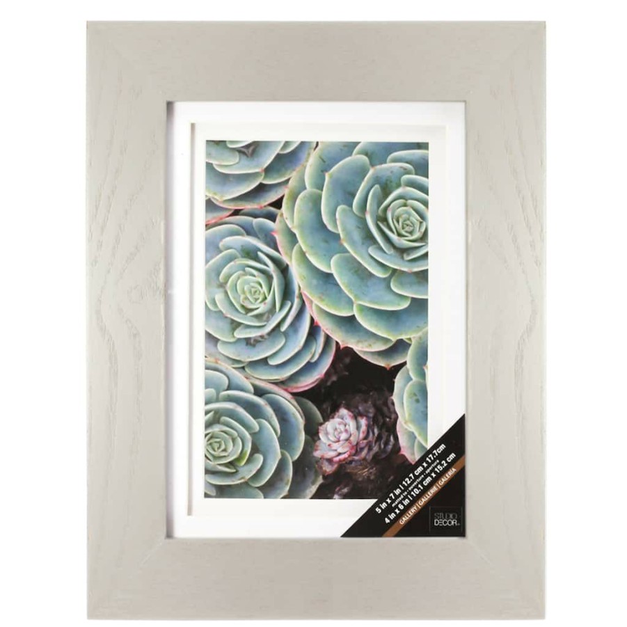 Frames * | Promo 8 Pack: Gallery Frame With Double Mat By Studio Decor By Studio Decor Gray