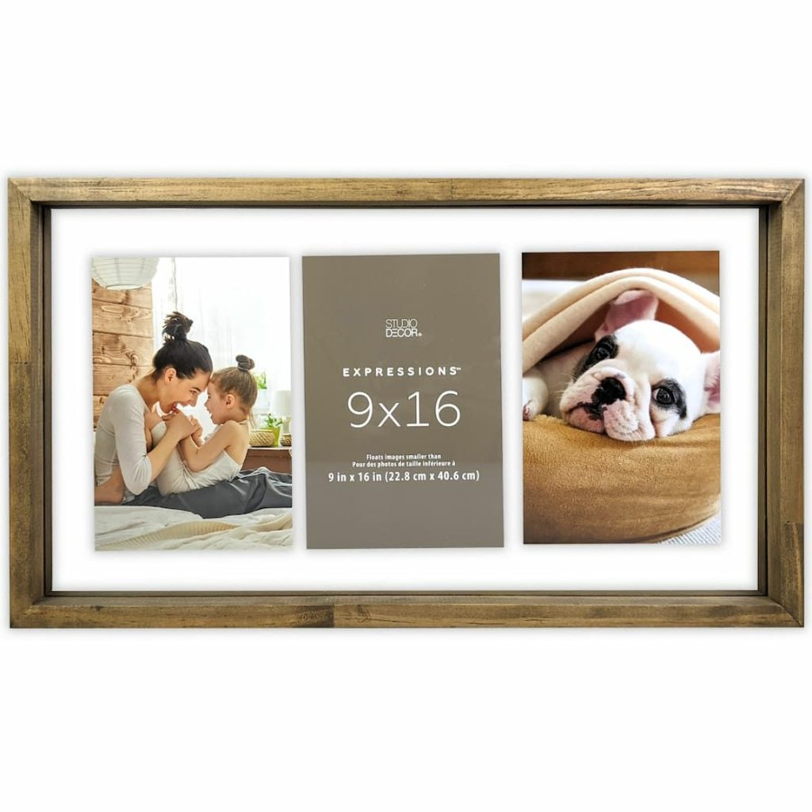 Frames * | Best Pirce 12 Pack: Wood 9 X 16 Float Frame, Expressions By Studio Decor By Studio Decor